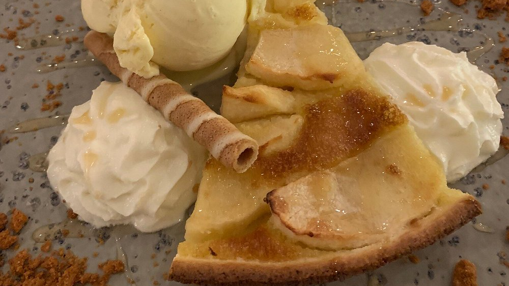 Una de nuestras mejores tartas. Tarta casera de manzana